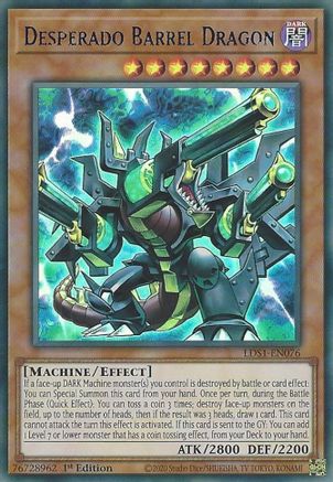 Desperado Barrel Dragon (Blue) (LDS1-EN076) - Legendary Duelists: Season 1 1st Edition - Premium Yugioh Single from Konami - Just $0.36! Shop now at Game Crave Tournament Store