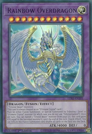 Rainbow Overdragon (Purple) (LDS1-EN101) - Legendary Duelists: Season 1 1st Edition - Premium Yugioh Single from Konami - Just $0.26! Shop now at Game Crave Tournament Store