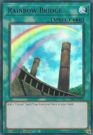 Rainbow Bridge (Purple) (LDS1-EN111) - Legendary Duelists: Season 1 1st Edition - Premium Yugioh Single from Konami - Just $0.35! Shop now at Game Crave Tournament Store