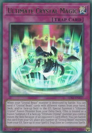 Ultimate Crystal Magic (Green) (LDS1-EN117) - Legendary Duelists: Season 1 1st Edition - Premium Yugioh Single from Konami - Just $0.26! Shop now at Game Crave Tournament Store
