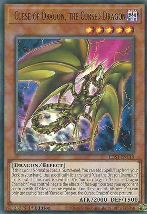 Curse of Dragon, the Cursed Dragon (LDS1-EN118) - Legendary Duelists: Season 1 1st Edition - Premium Yugioh Single from Konami - Just $0.25! Shop now at Game Crave Tournament Store
