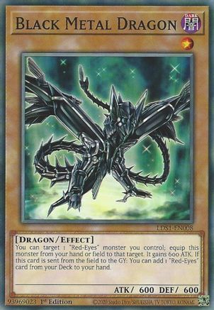 Black Metal Dragon (LDS1-EN008) - Legendary Duelists: Season 1 1st Edition - Premium Yugioh Single from Konami - Just $2.34! Shop now at Game Crave Tournament Store