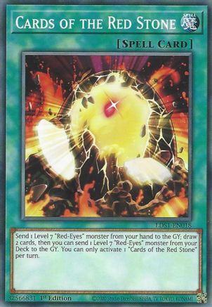 Cards of the Red Stone (LDS1-EN018) - Legendary Duelists: Season 1 1st Edition - Premium Yugioh Single from Konami - Just $0.25! Shop now at Game Crave Tournament Store