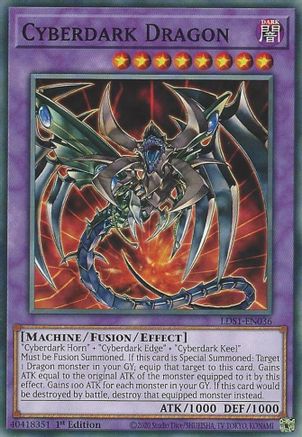 Cyberdark Dragon (LDS1-EN036) - Legendary Duelists: Season 1 1st Edition - Premium Yugioh Single from Konami - Just $0.25! Shop now at Game Crave Tournament Store
