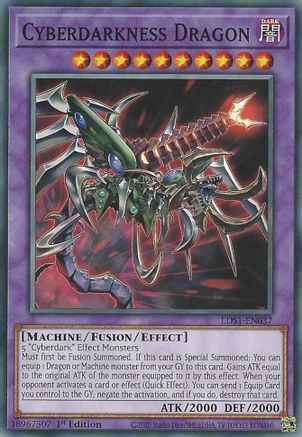 Cyberdarkness Dragon (LDS1-EN037) - Legendary Duelists: Season 1 1st Edition - Premium Yugioh Single from Konami - Just $0.25! Shop now at Game Crave Tournament Store