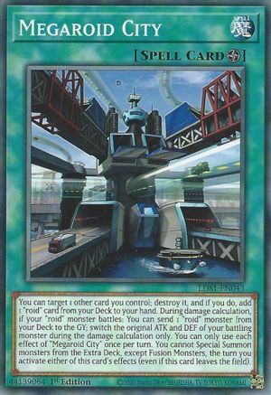Megaroid City (LDS1-EN043) - Legendary Duelists: Season 1 1st Edition - Premium Yugioh Single from Konami - Just $0.25! Shop now at Game Crave Tournament Store