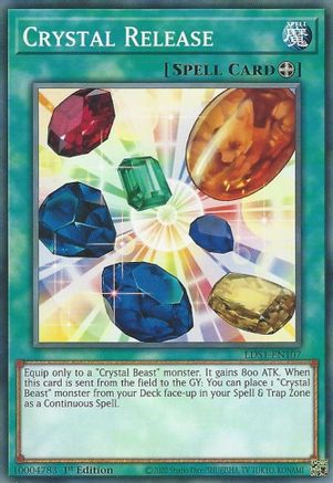 Crystal Release (LDS1-EN107) - Legendary Duelists: Season 1 1st Edition - Premium Yugioh Single from Konami - Just $0.25! Shop now at Game Crave Tournament Store