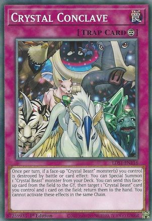Crystal Conclave (LDS1-EN116) - Legendary Duelists: Season 1 1st Edition - Premium Yugioh Single from Konami - Just $0.25! Shop now at Game Crave Tournament Store