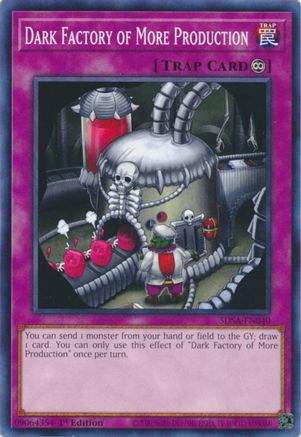 Dark Factory of More Production (SDSA-EN040) - Structure Deck: Sacred Beasts 1st Edition - Premium Yugioh Single from Konami - Just $0.08! Shop now at Game Crave Tournament Store