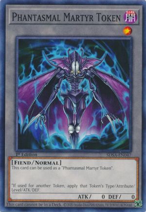 Token: Phantasmal Martyr (SDSA-EN047) - Structure Deck: Sacred Beasts 1st Edition - Premium Yugioh Single from Konami - Just $0.25! Shop now at Game Crave Tournament Store