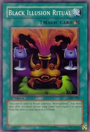 Black Illusion Ritual (MRL-051) - Magic Ruler Unlimited - Premium Yugioh Single from Konami - Just $2.98! Shop now at Game Crave Tournament Store