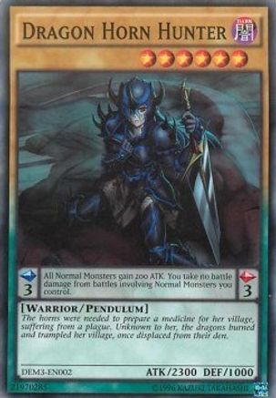 Dragon Horn Hunter (DEM3-EN002) - Demo Deck 2016 - Premium Yugioh Single from Konami - Just $8! Shop now at Game Crave Tournament Store