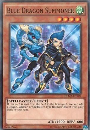 Blue Dragon Summoner (DEM3-EN009) - Demo Deck 2016 - Premium Yugioh Single from Konami - Just $8! Shop now at Game Crave Tournament Store