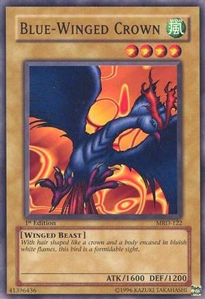 Blue-Winged Crown (MRD-122) - Metal Raiders Unlimited - Premium Yugioh Single from Konami - Just $0.25! Shop now at Game Crave Tournament Store