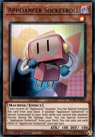 Appliancer Socketroll (BLAR-EN035) - Battles of Legend: Armageddon 1st Edition - Premium Yugioh Single from Konami - Just $0.25! Shop now at Game Crave Tournament Store
