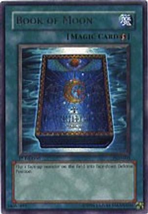 Book of Moon (PGD-035) - Pharaonic Guardian 1st Edition - Premium Yugioh Single from Konami - Just $7.86! Shop now at Game Crave Tournament Store