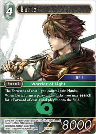 Bartz (OPUS XII) Foil - Premium Final Fantasy Single from Opus XII - Just $0.54! Shop now at Game Crave Tournament Store