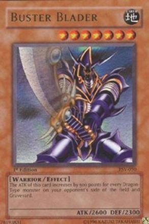 Buster Blader (PSV-050) - Pharaoh's Servant 1st Edition - Premium Yugioh Single from Konami - Just $72.95! Shop now at Game Crave Tournament Store