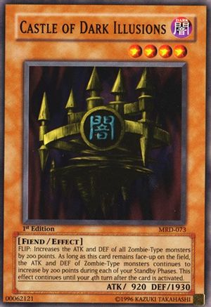 Castle of Dark Illusions (MRD-073) - Metal Raiders 1st Edition - Premium Yugioh Single from Konami - Just $3.45! Shop now at Game Crave Tournament Store