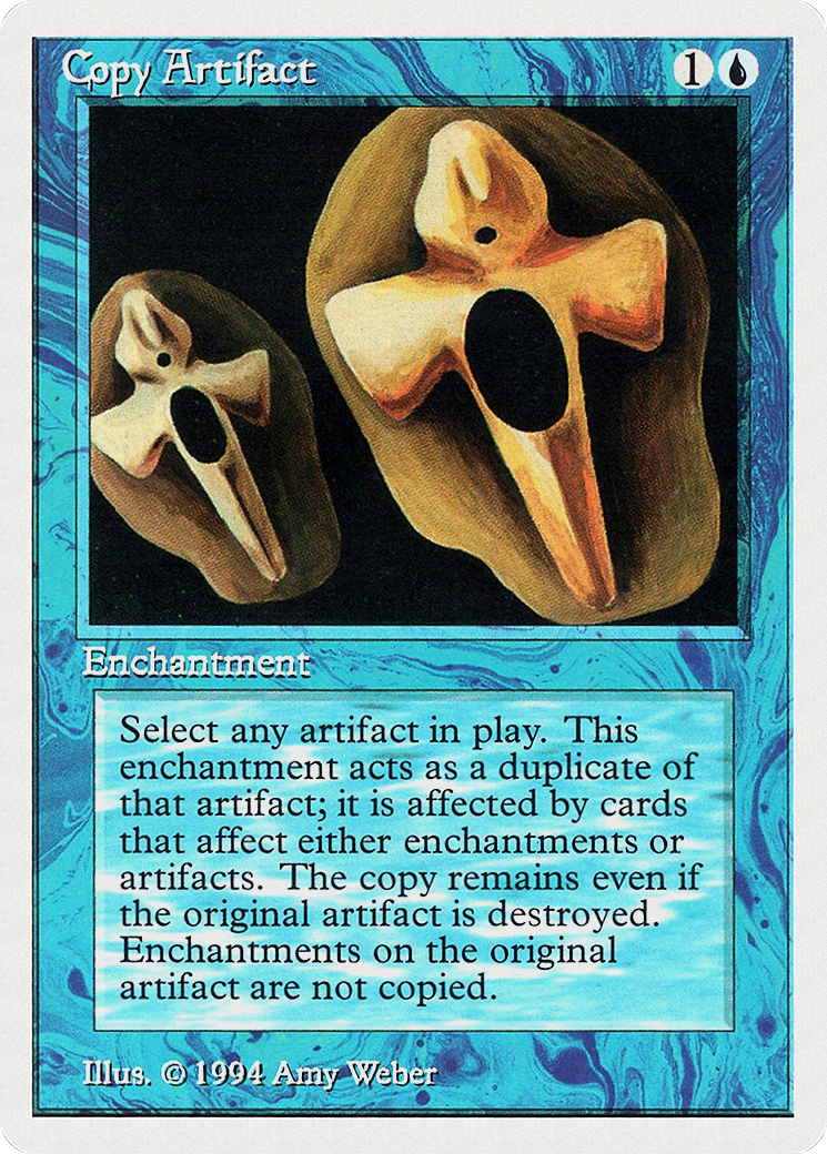 Copy Artifact (SUM-053) - Summer Magic / Edgar - Premium MTG Single from Wizards of the Coast - Just $0! Shop now at Game Crave Tournament Store