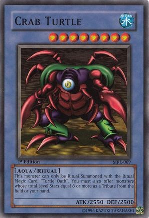 Crab Turtle (MRL-069) - Magic Ruler 1st Edition - Premium Yugioh Single from Konami - Just $0.11! Shop now at Game Crave Tournament Store