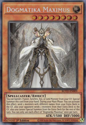 Dogmatika Maximus (ROTD-EN009) - Rise of the Duelist 1st Edition - Premium Yugioh Single from Konami - Just $3.26! Shop now at Game Crave Tournament Store