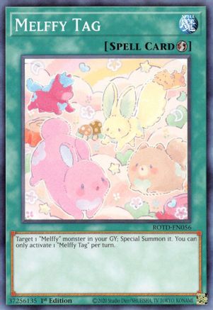 Melffy Tag (ROTD-EN056) - Rise of the Duelist 1st Edition - Premium Yugioh Single from Konami - Just $0.25! Shop now at Game Crave Tournament Store
