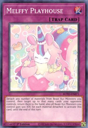 Melffy Playhouse (ROTD-EN073) - Rise of the Duelist 1st Edition - Premium Yugioh Single from Konami - Just $0.25! Shop now at Game Crave Tournament Store