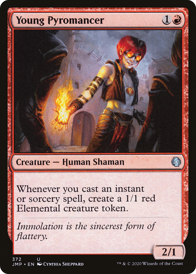 Young Pyromancer (JMP-372) - Jumpstart - Premium MTG Single from Wizards of the Coast - Just $0.08! Shop now at Game Crave Tournament Store