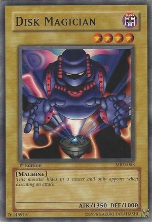 Disk Magician (MRD-053) - Metal Raiders 1st Edition - Premium Yugioh Single from Konami - Just $0.85! Shop now at Game Crave Tournament Store