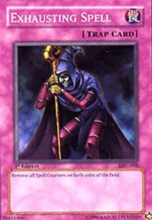 Exhausting Spell (MFC-098) - Magician's Force Unlimited - Premium Yugioh Single from Konami - Just $0.25! Shop now at Game Crave Tournament Store