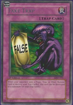 Fake Trap (MRD-056) - Metal Raiders Unlimited - Premium Yugioh Single from Konami - Just $0.42! Shop now at Game Crave Tournament Store