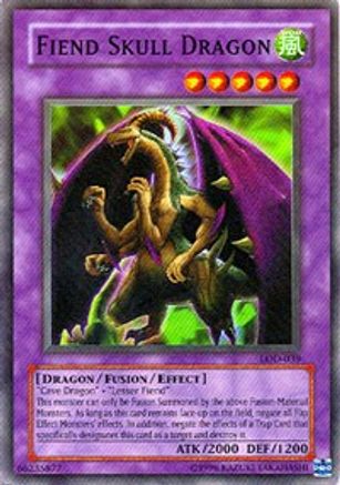 Fiend Skull Dragon (LOD-039) - Legacy of Darkness Unlimited - Premium Yugioh Single from Konami - Just $2.13! Shop now at Game Crave Tournament Store