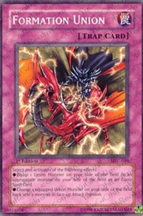 Formation Union (MFC-049) - Magician's Force 1st Edition - Premium Yugioh Single from Konami - Just $0.25! Shop now at Game Crave Tournament Store