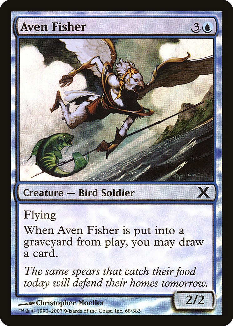 Aven Fisher (10E-68★) - Tenth Edition Foil - Premium MTG Single from Wizards of the Coast - Just $0.25! Shop now at Game Crave Tournament Store