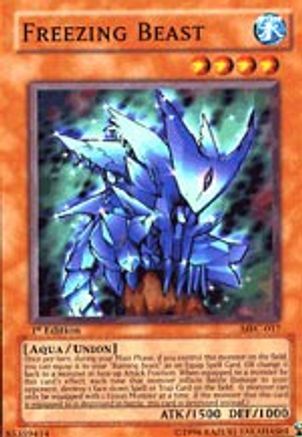 Freezing Beast (MFC-017) - Magician's Force 1st Edition - Premium Yugioh Single from Konami - Just $0.26! Shop now at Game Crave Tournament Store