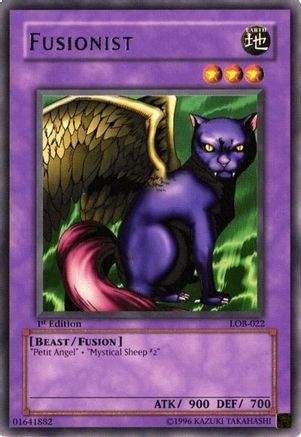 Fusionist (LOB-022) - The Legend of Blue Eyes White Dragon Unlimited - Premium Yugioh Single from Konami - Just $0.30! Shop now at Game Crave Tournament Store