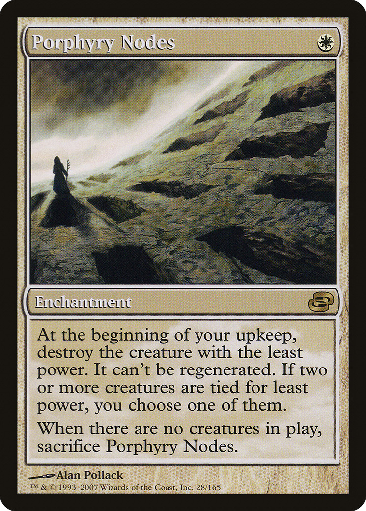 Porphyry Nodes (PLC-028) - Planar Chaos: (colorshifted) Foil - Premium MTG Single from Wizards of the Coast - Just $3.78! Shop now at Game Crave Tournament Store