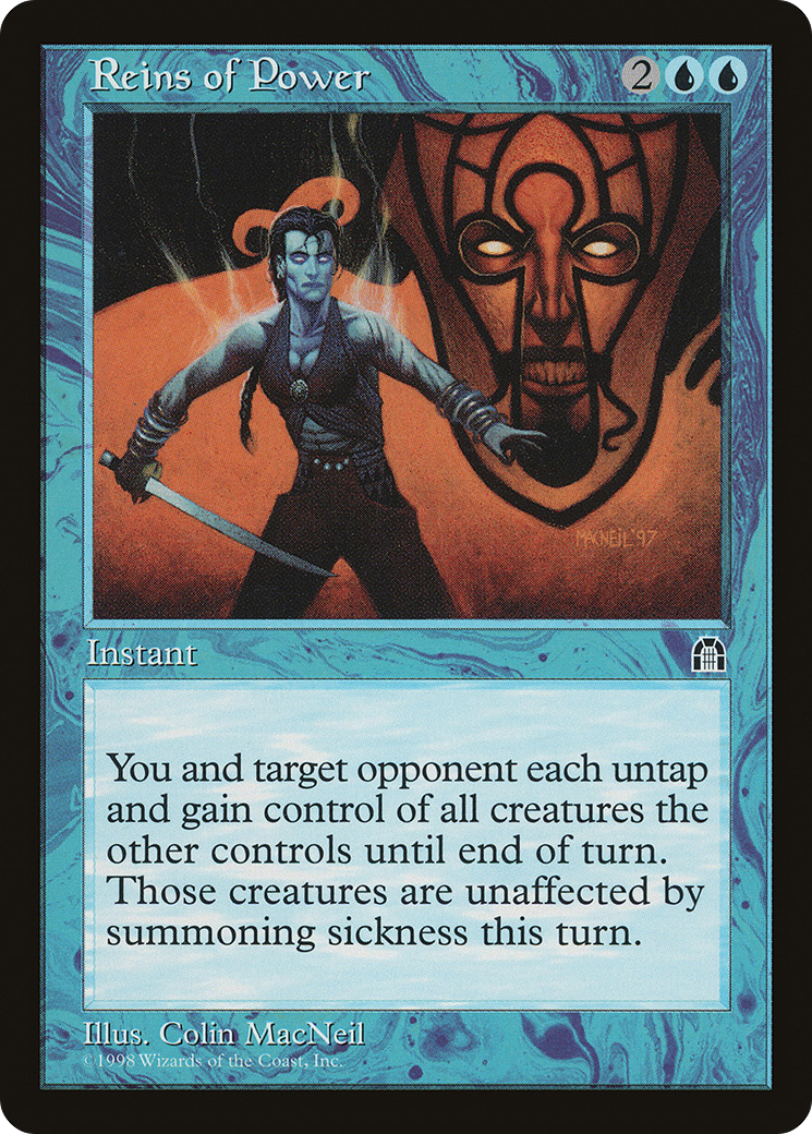 Reins of Power (STH-041) - Stronghold - Premium MTG Single from Wizards of the Coast - Just $0.67! Shop now at Game Crave Tournament Store