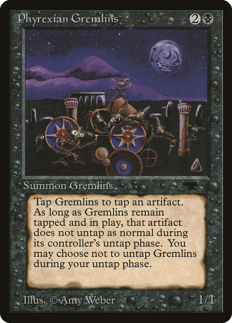 Phyrexian Gremlins (ATQ-018) - Antiquities - Premium MTG Single from Wizards of the Coast - Just $0.84! Shop now at Game Crave Tournament Store