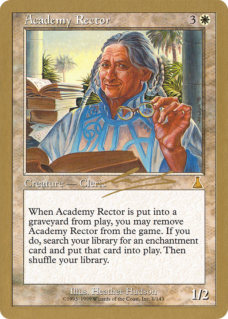 Academy Rector (WC00-NL1) - World Championship Decks 2000 - Premium MTG Single from Wizards of the Coast - Just $15.30! Shop now at Game Crave Tournament Store