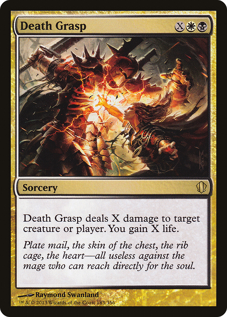 Death Grasp (C13-183) - Commander 2013 - Premium MTG Single from Wizards of the Coast - Just $0.25! Shop now at Game Crave Tournament Store