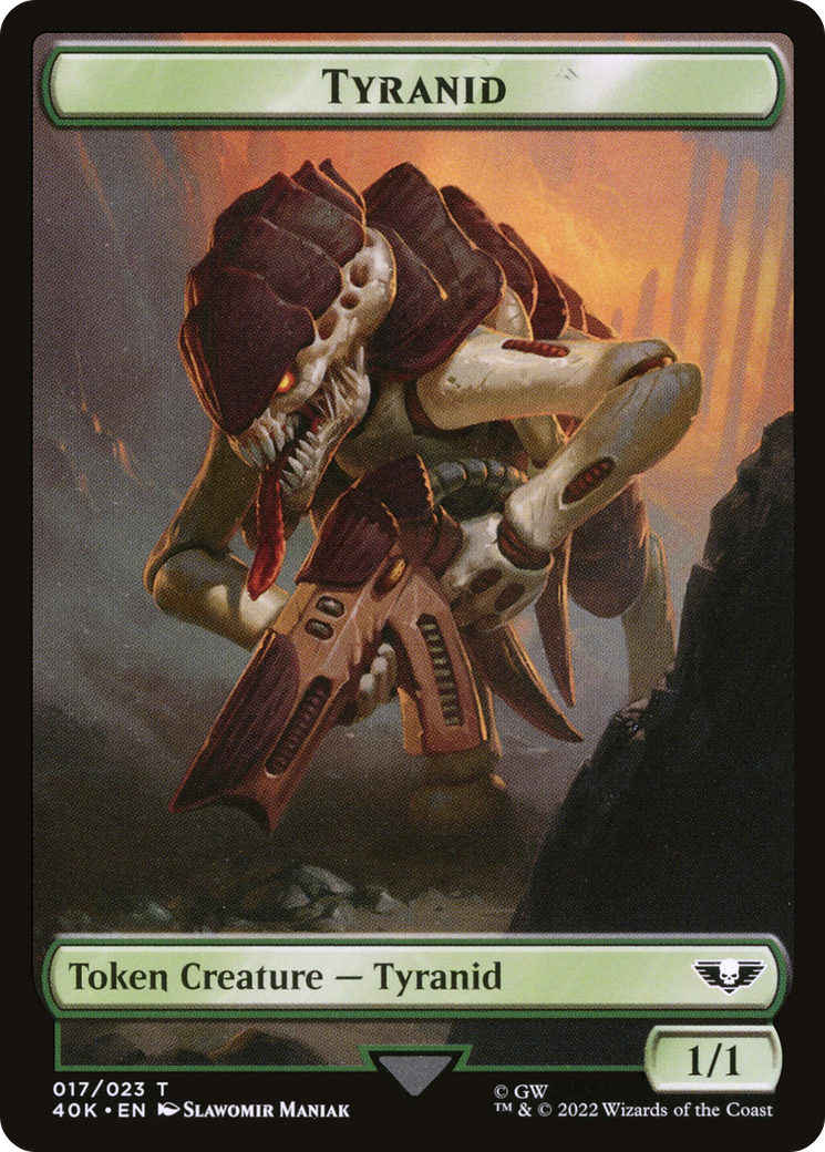 Tyranid (T40K-017) - Warhammer 40,000 Tokens - Premium MTG Single from Wizards of the Coast - Just $0! Shop now at Game Crave Tournament Store