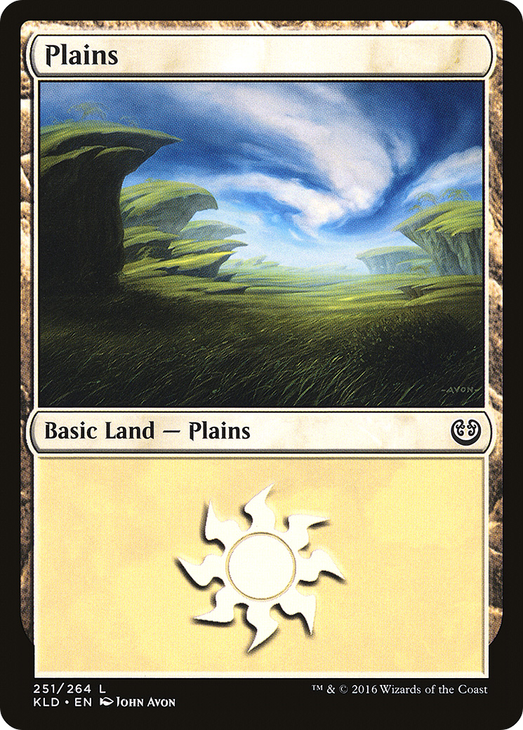 Plains (KLD-251) - Kaladesh - Premium MTG Single from Wizards of the Coast - Just $0.08! Shop now at Game Crave Tournament Store