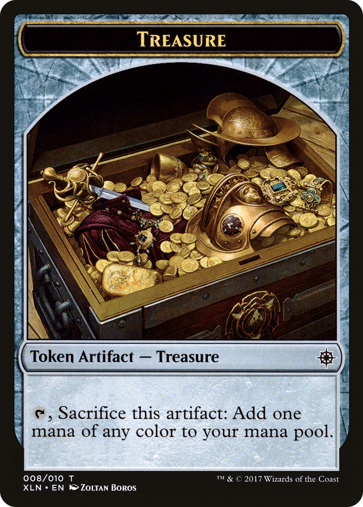 Treasure (TXLN-008) - Ixalan Tokens - Premium MTG Single from Wizards of the Coast - Just $0.08! Shop now at Game Crave Tournament Store