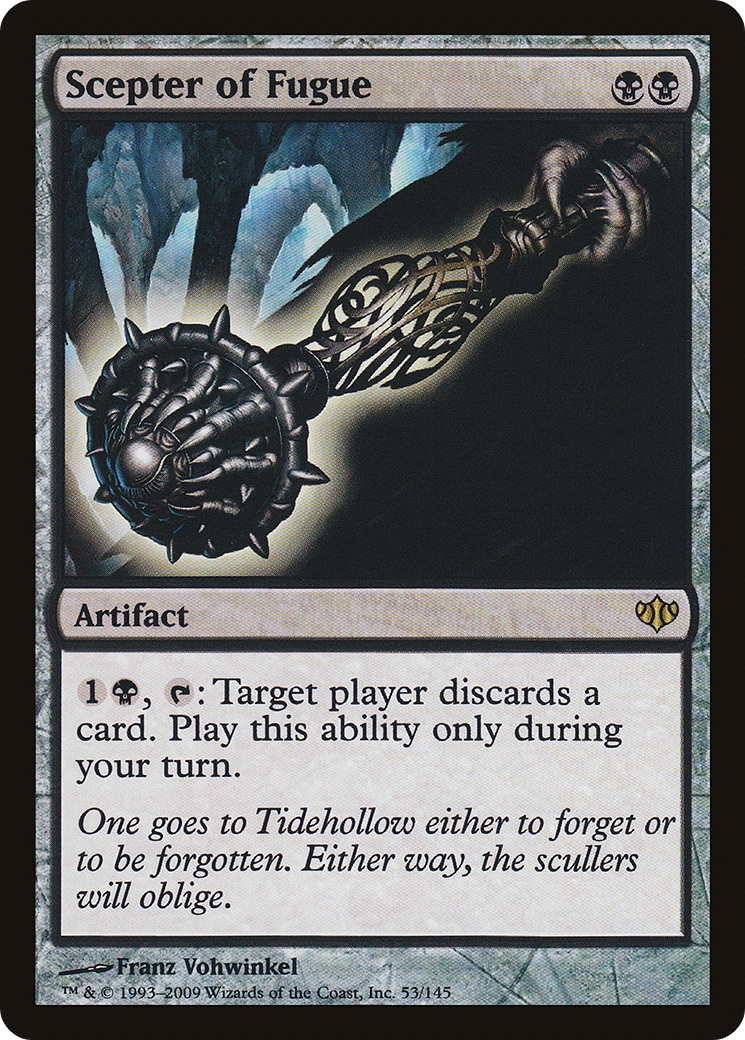 Scepter of Fugue (CON-053) - Conflux Foil - Premium MTG Single from Wizards of the Coast - Just $0.32! Shop now at Game Crave Tournament Store