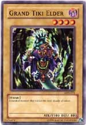 Grand Tiki Elder (LON-011) - Labyrinth of Nightmare 1st Edition - Premium Yugioh Single from Konami - Just $0.37! Shop now at Game Crave Tournament Store