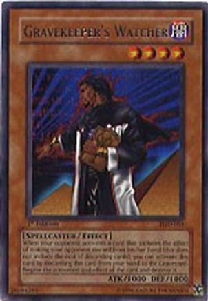 Gravekeeper's Watcher (PGD-064) - Pharaonic Guardian Unlimited - Premium Yugioh Single from Konami - Just $0.61! Shop now at Game Crave Tournament Store