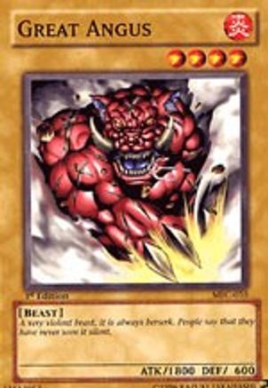Great Angus (MFC-055) - Magician's Force 1st Edition - Premium Yugioh Single from Konami - Just $0.25! Shop now at Game Crave Tournament Store