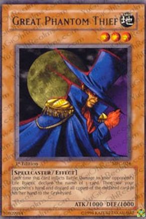 Great Phantom Thief (MFC-024) - Magician's Force Unlimited - Premium Yugioh Single from Konami - Just $0.08! Shop now at Game Crave Tournament Store